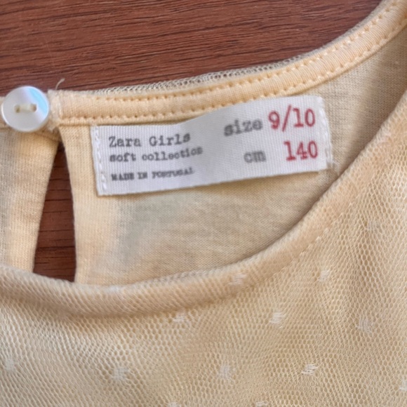 Zara Charming Cream Dress with Floral Embroidery - Picture 2 of 6